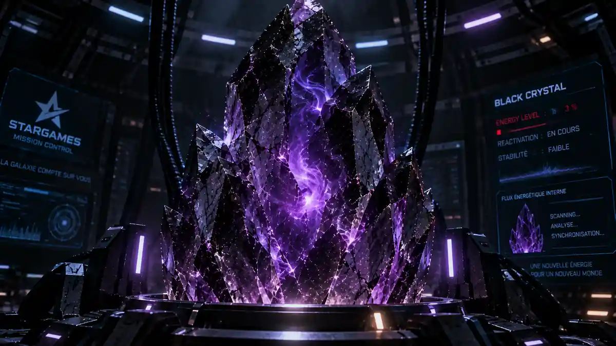 BLACKCRYSTAL Escape Laser Game Stargames