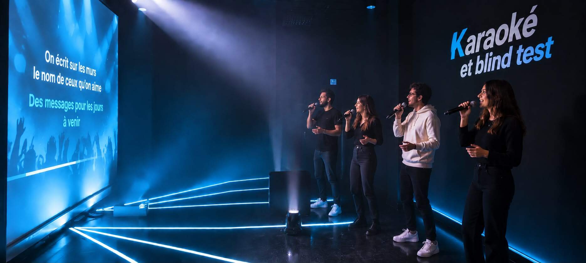 Équipe en Team Building à Rueil-Malmaison chez Stargames Laser